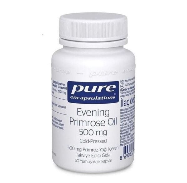 Pure Encapsulations Evening Primrose Oil 60 Kapsül