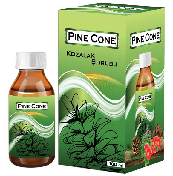 Pine Cone Kozalak Şurubu 100ml