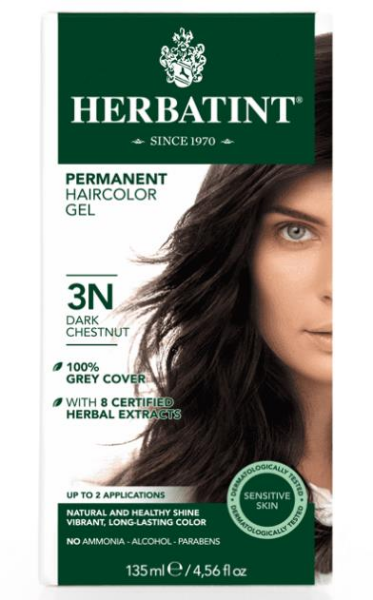 Herbatint 3N Dark Chestnut Hair Color | Koyu Kestane Saç Boyası