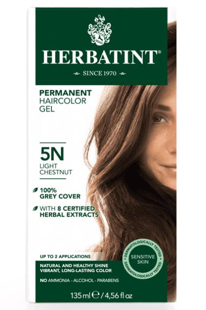 Herbatint 5N Light Chestnut Hair Color | Açık Kestane Saç Boyası