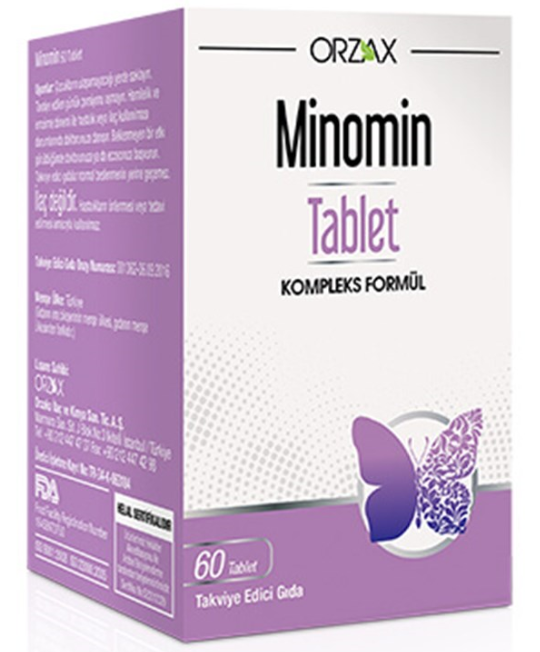 Orzax Minomin 60 Tablet