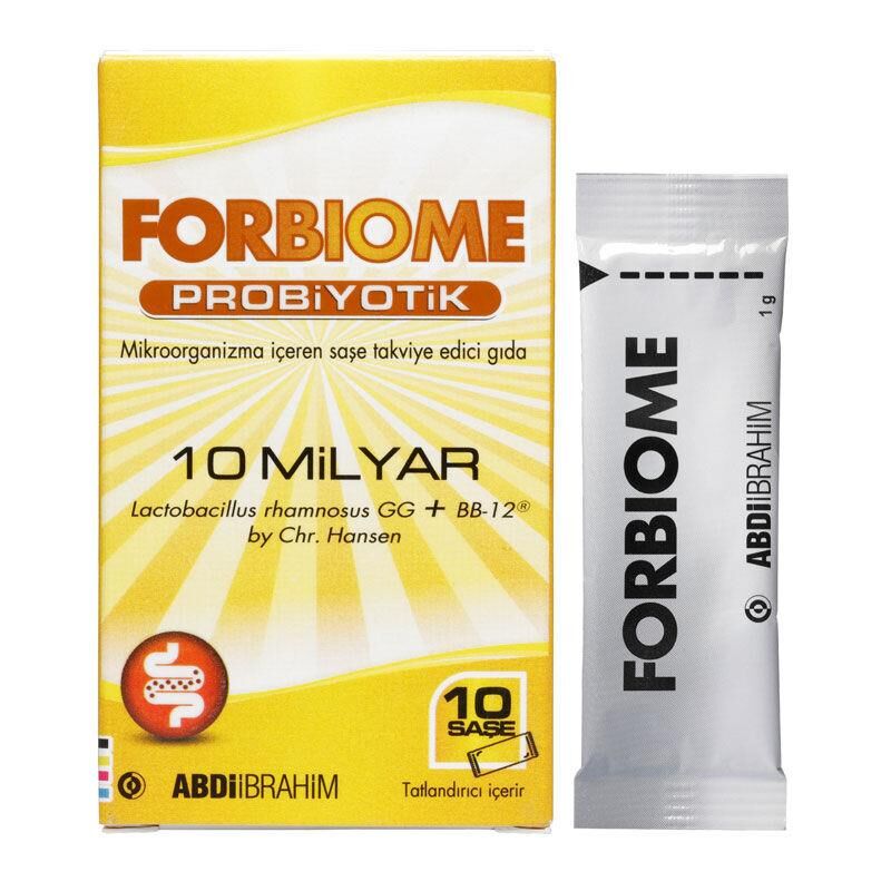 Forbiome Probiyotik 10 Milyar 10 Saşe