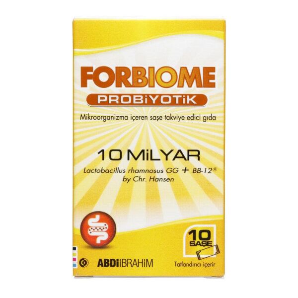 Forbiome Probiyotik 10 Milyar 10 Saşe