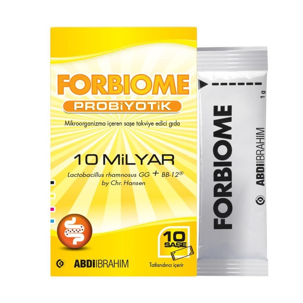 Forbiome Probiyotik 10 Milyar 10 Saşe