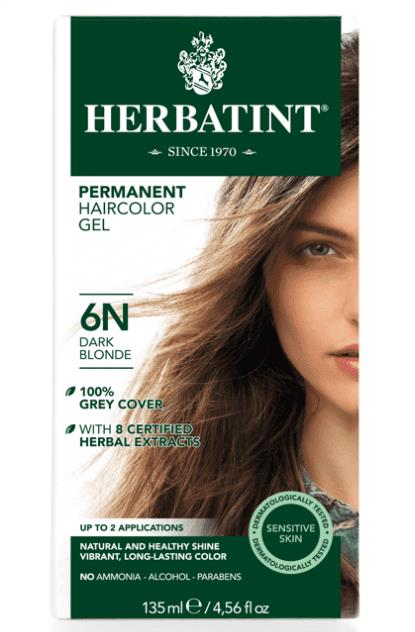 Herbatint 6N Dark Blonde Hair Color | Koyu Kumral Saç Boyası