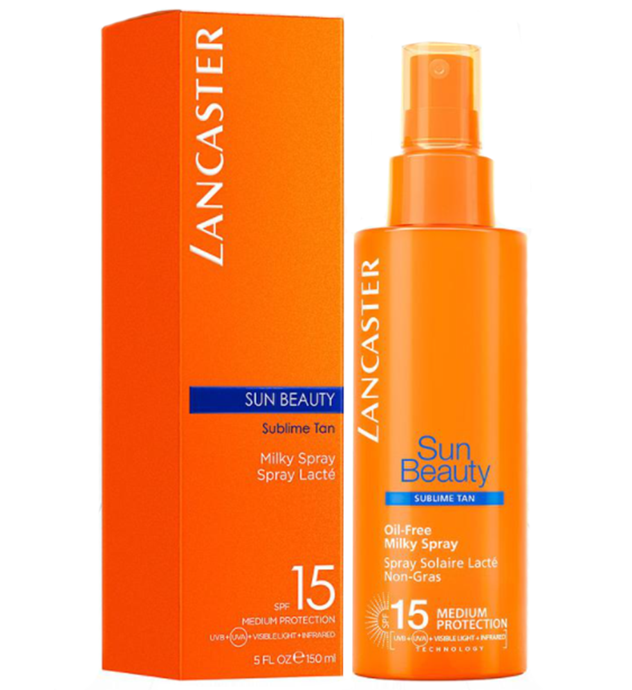 Lancaster Sun Beauty Sublime Tan Milky Spray SPF15 150ml | Oil-Free
