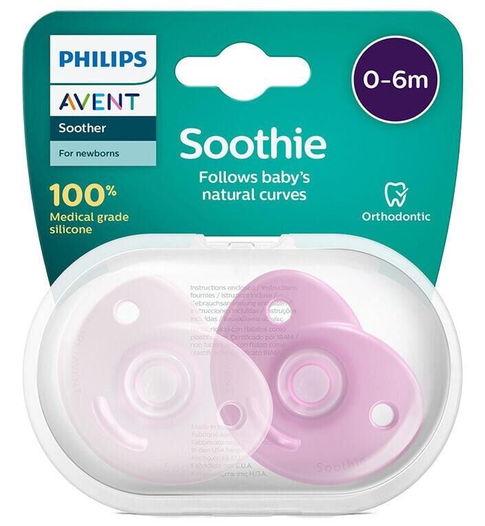 Philips Avent Yalancı Emzik Soothie Kız | 0-6 Ay SCF09922