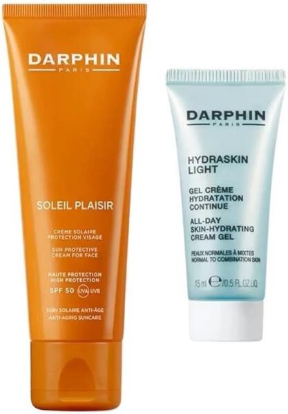 Darphin Güneş Seti Soleil Plaisir SPF50 50 ml + Hydraskin Light Cream 15 ml
