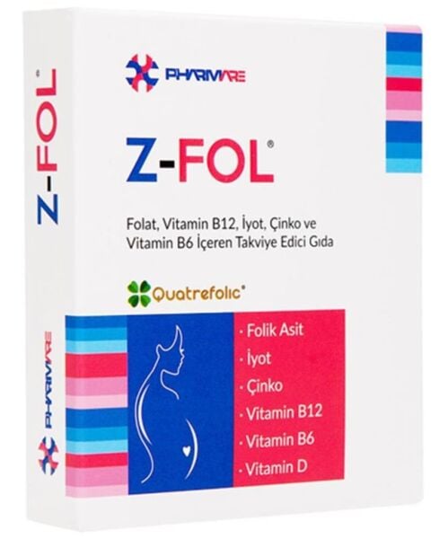 Pharmare Z-Fol 60 Tablet