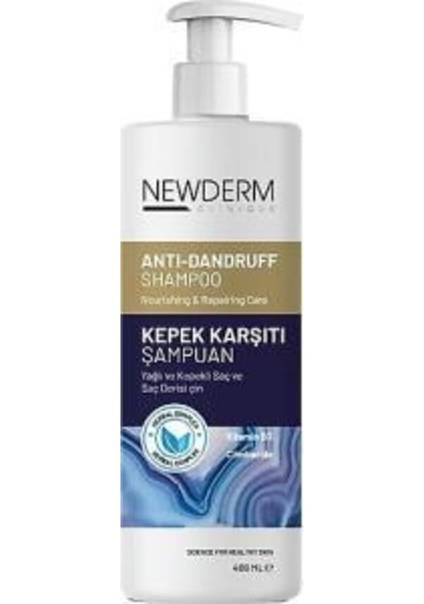 Newderm Anti-Dandruff Shampoo 400ml | Kepek Karşıtı Şampuan