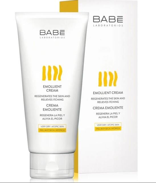 Babe Emollient Cream 200 ml |  Çok Kuru Ciltler İçin Nemlendirici Krem