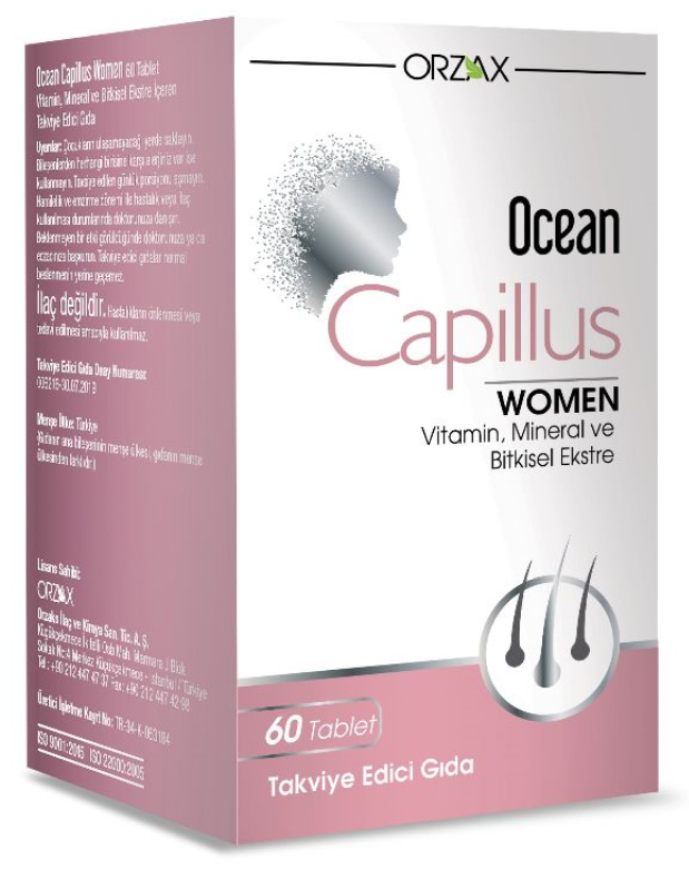 Orzax Ocean Capillus Women 60 Tablet