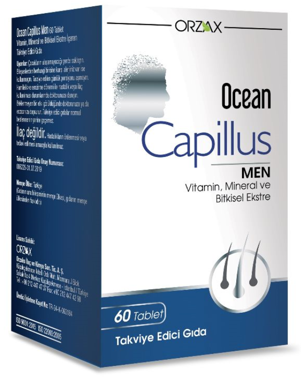 Orzax Ocean Capillus Men 60 Tablet