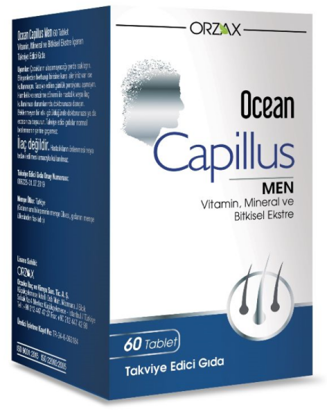 Orzax Ocean Capillus Men 60 Tablet