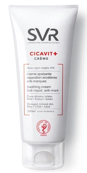 SVR Cicavit+ Creme 100ml | Tahriş Olmuş Ciltler İçin Bakım Kremi