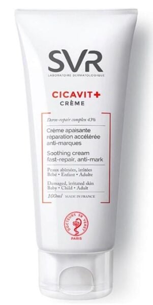 SVR Cicavit+ Creme 100ml | Tahriş Olmuş Ciltler İçin Bakım Kremi