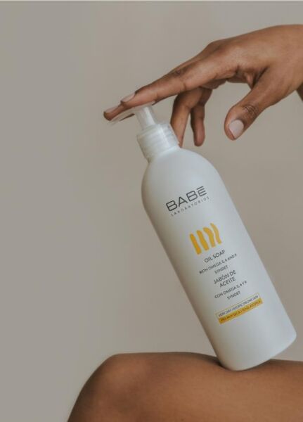 Babe Oil Soap 100 ml |  Çok Kuru ve Atopik Ciltler İçin Duş Yağı