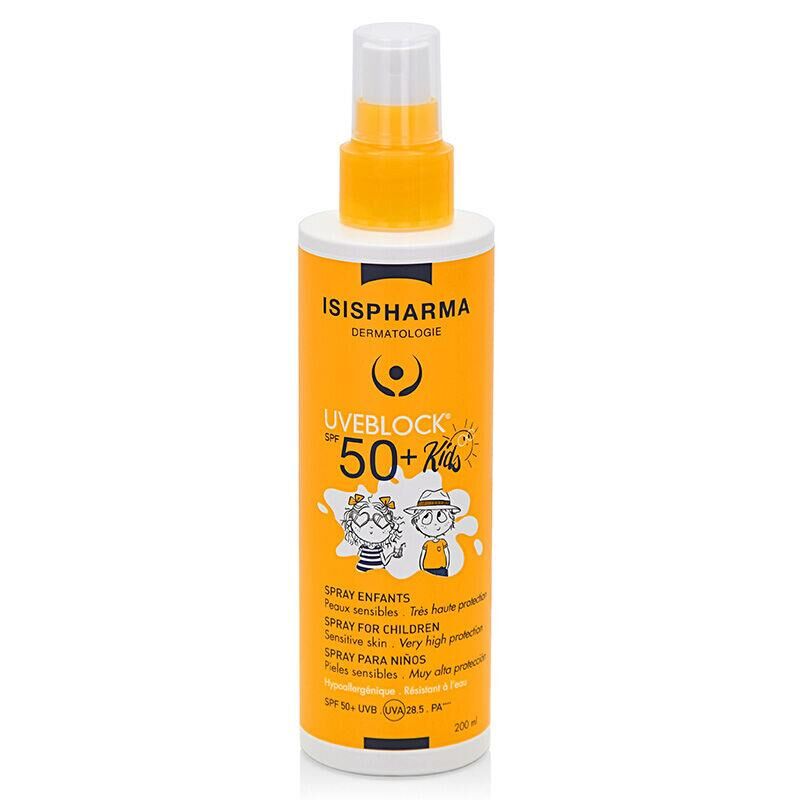 Isis Pharma Uveblock SPF 50+ Spray For Children 200 ml