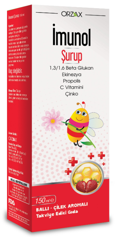 Orzax Imunol Şurup 150ml