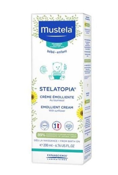 Mustela Stelatopia Emollient Cream 200ml | Yumuşatıcı Krem