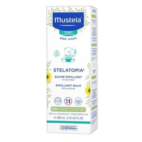 Mustela Stelatopia Emollient Balm 200ml | Avokado Özütü İçeren Balsam