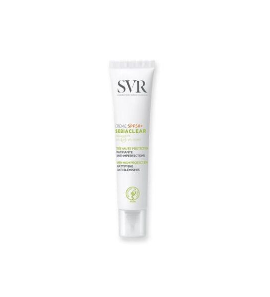 SVR Sebiaclear Krem SPF50+ 40ml | Akne Eğilimli Yağlı Cilt