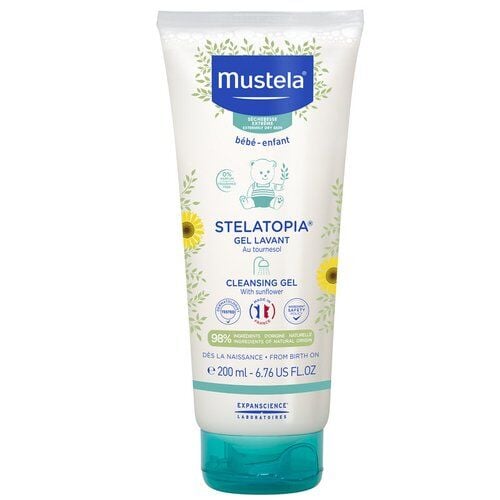 Mustela Stelatopia Cleansing Gel 200ml | Krem Şampuan