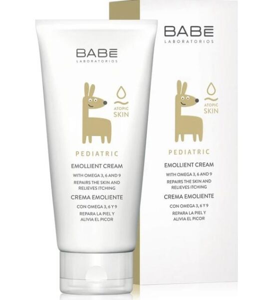 Babe Pediatric Emollient Cream 200 ml |  Çok Kuru Ciltli Bebek ve Çocuk İçin Nemlendirici Krem