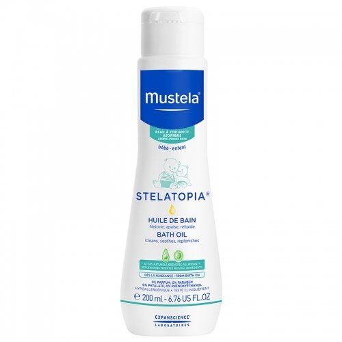 Mustela Stelatopia Bath Oil 200ml | Banyo Yağı