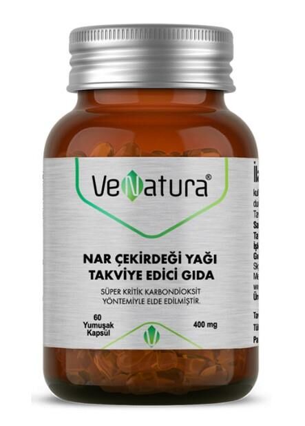 Venatura Nar Çekirdeği Yağı 60 Kapsül