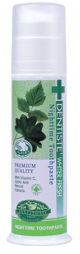 Dentiste Nighttime Herbapeutic Diş Macunu 120gr | Uyku Öncesi Pompalı Form