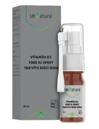 Venatura Vitamin D3 1000IU Sprey 20ml