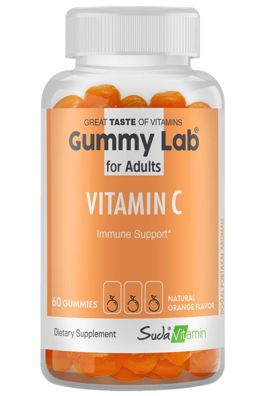 Gummy Lab Vitamin C 1000mg 60 Gummies | Portakal Aromalı