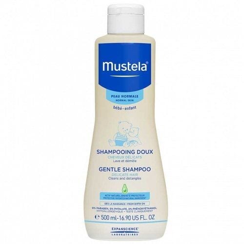 Mustela Gentle Baby Shampoo 500ml | Papatya Özlü Şampuan