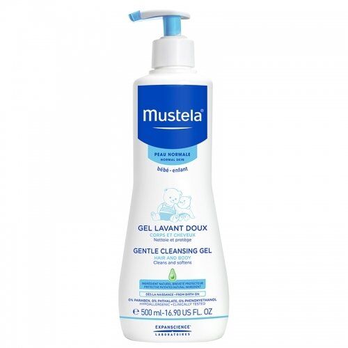 Mustela Gentle Cleansing Gel 500ml | Bebek Şampuanı