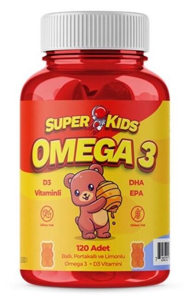Super Kıds Omega-3 Gummy 120tb