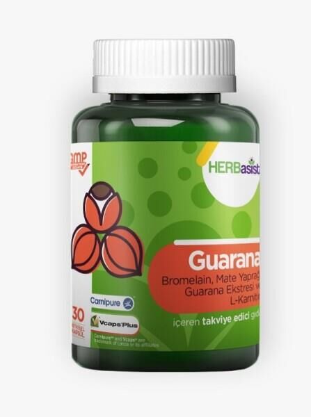 Herbasist Guarana 30 Kapsül