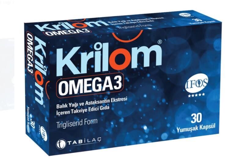 Tab İlaç Krilom Omega-3 30 Softjel
