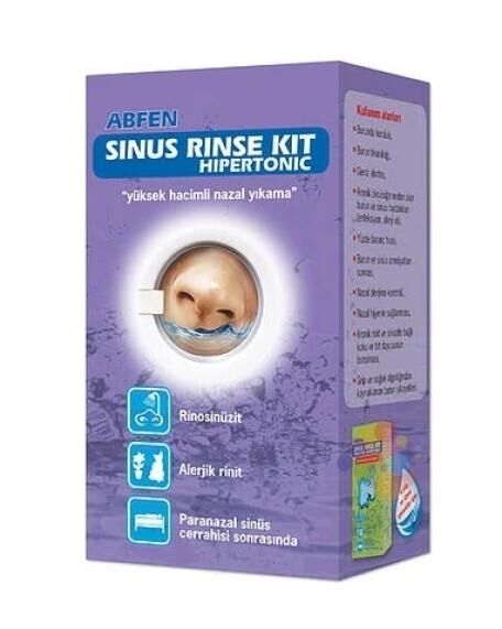 Abfen Sinus Rinse Hipertonic Nazal Yıkama Kiti