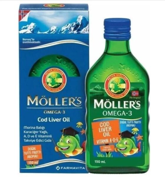 Möller's Omega-3 Tutti Frutti Aromalı 150 ml