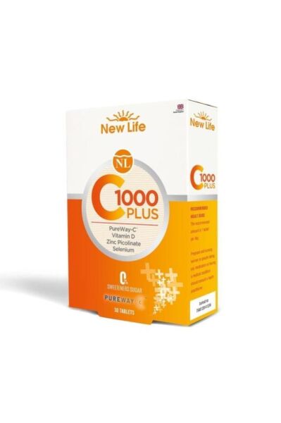 NewLife C-1000 Plus Vitamin C Zinc Picolinate 30 Tablet