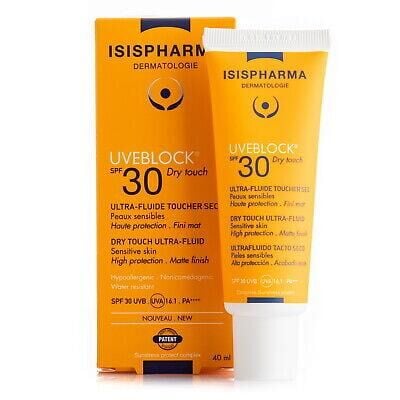 Isis Pharma Uveblock SPF30 Dry Touch Ultra Fluid 40ml