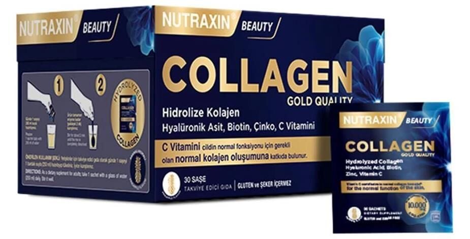 Nutraxin Beauty Collagen Gold Quauty 30 Saşe