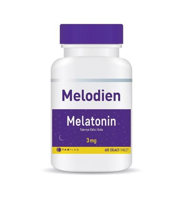 Tab İlaç Melodien Melatonin 60 Dilaltı Tablet