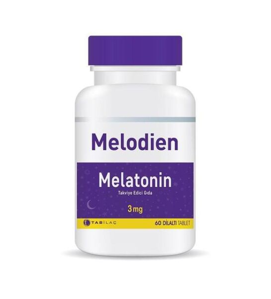 Tab İlaç Melodien Melatonin 60 Dilaltı Tablet