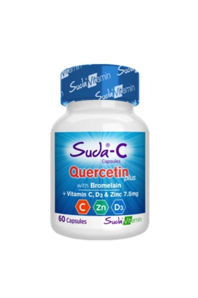 Suda Vitamin Suda-C Quercetin Plus 60 Kapsül