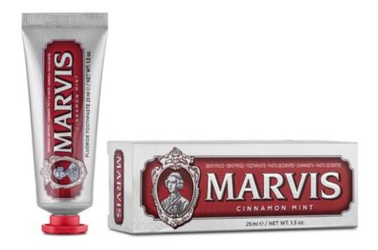 Marvis Diş Macunu Cinnamon Mint 25ml | Tarçın Aromalı