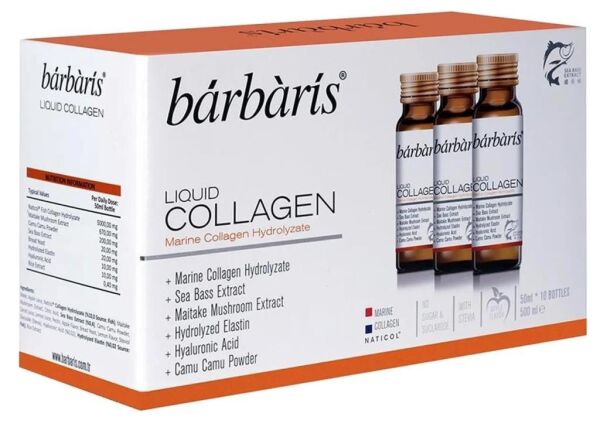 Barbaris Liquid Collagen Sıvı Kolajen 10x50 ml