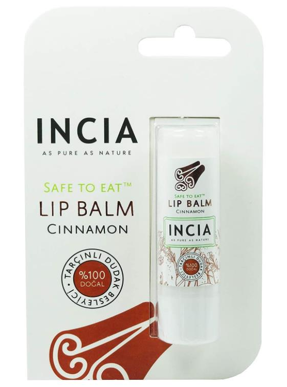 Incia Lip Balm Cinnamon 6gr | Tarçın Özlü Besleyici Dudak Bakım Kremi