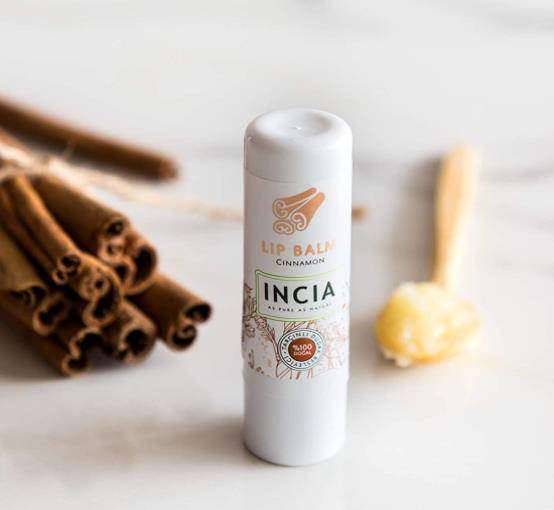 Incia Lip Balm Cinnamon 6gr | Tarçın Özlü Besleyici Dudak Bakım Kremi